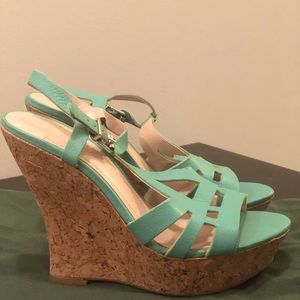 BCBG wedges perfect for a summer patio party!